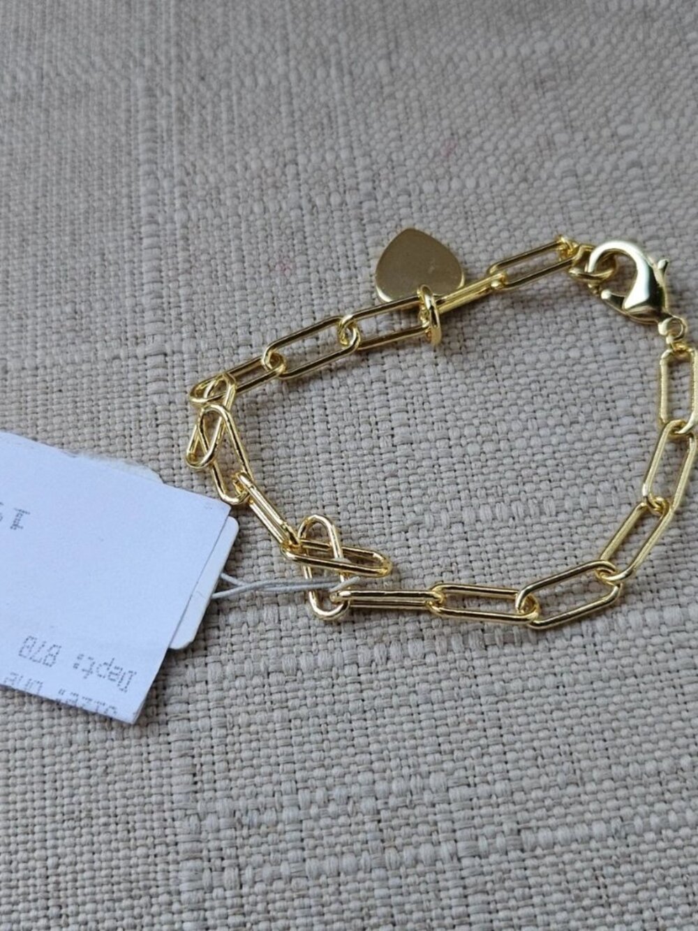 Nordstrom Women Bracelet Gold Tone Fashion Hand Jewelry Wrist Band NWT - Picture 5 of 7